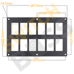 12 Gang Switch Panel