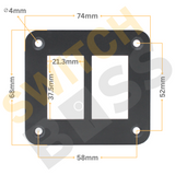 2 Gang Switch Panel