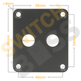 2  Gang Toggle Switch Panel