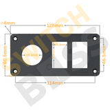 2+1 Gang Switch Panel