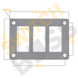 3 Gang Switch Panel