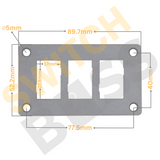 3 Gang Switch Panel Small