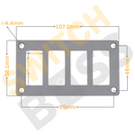 4 Gang Switch Panel