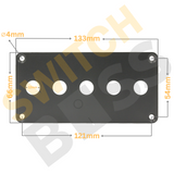 5 Gang Toggle Switch Panel