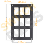 9 Gang Switch Panel