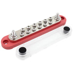 2 Gang M6 + 12xM4 Power Distribution Block - Bus Bar