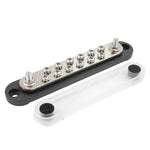 2 Gang M6 + 12xM4 Power Distribution Block - Bus Bar