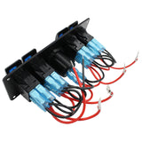 4 Rocker Switch Dual USB Volt
Display