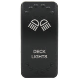 rocker switch deck lights