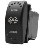 white amber switch