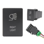 right light push switch mazda