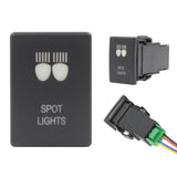 spot lights push switch mazda