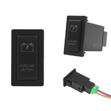 push switch vertical toyota old auxiliary battery