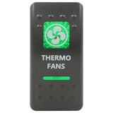 Rocker Switch Cover Thermo Fans