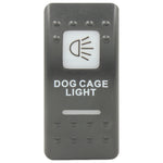 Rocker Switch Cover Dog Cage Light