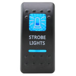 Rocker Switch Cover Strobe Lights